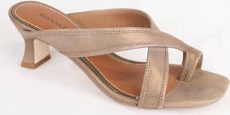 Donald J Pliner Women Kiss Kitten Heel In Light Bronze