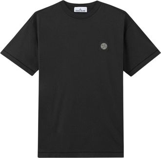 Stone Island Ss Patch Logo Short-Sleeve T-Shirt