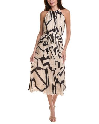 Bella Dahl Pleated Halter Maxi Dress