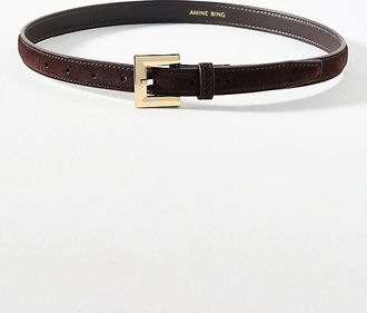 Anine Bing Nicola Square Buckle Belt