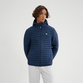 Ellesse Steppjacke ELLESSE, Herren, Gr. XXL, navy, Obermaterial: 100% Polyester, Jacken Steppjacke, f&uuml;r Erwachsene, aus Polyester, leichtes Material, sportlic