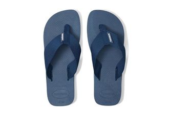 Havaianas Urban Basic Sandals Mens Sandals Indigo Blue : EU 43/44 (US Mens 11/12) M, Rubber/Textile