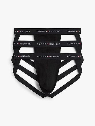 Tommy Hilfiger 3-Pack Signature Logo Waistband Jockstraps