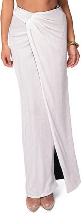 JLUXLABEL Reversible Maxi Skirt in White at Nordstrom, Size X-Large