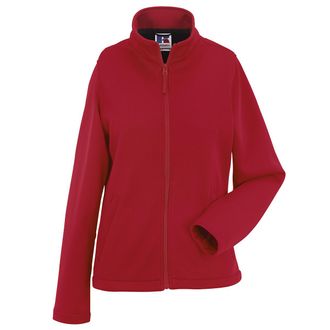Russell Athletic Russell Dames/Dames Slimme Softshell-jasje (Klassiek rood)