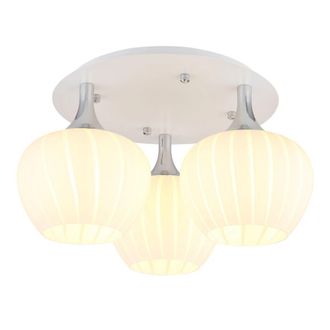 Globo Lighting Plaf&oacute;n - Maxy - Blanco - Vidrio - &Oslash; 45cm - E27