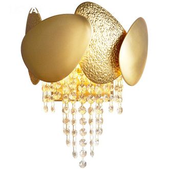 OEM Mia Aplique Oro 220x350mm Acero Cristal 2xg9 Para Sal&oacute;n