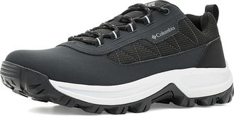 Columbia Transverse Hike Low Womens Shoes Black/Marine Light : 10.5 B - Medium, Canvas
