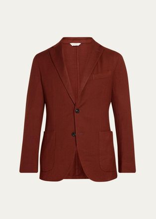 Boglioli Peak Lapel Wool Sportcoat