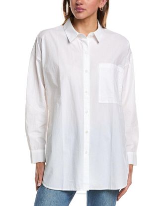 Eileen Fisher Classic Collar Long Shirt