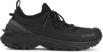 Moncler Black Trailgrip Lite3 Low Top Polyester Sneakers-Uomo