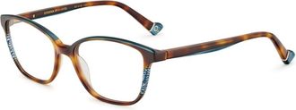 Etnia Barcelona Etosha Classic Cat-Eye Eyeglasses with Tortoiseshell Acetate Frame