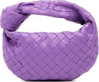 Bottega Veneta Borsa passepartout Intrecciato Jodie mini in nappa 2012-2025 - Viola