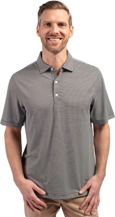 Cutter & Buck Forge Eco Double Stripe Stretch Recycled Mens Polo