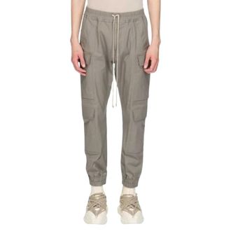 Rick Owens Mastodon Megacargo Trousers - male - Rick Owens - Sweatpants - Green - XL - Trousers