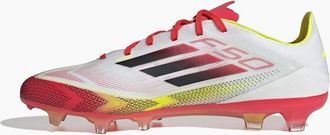 adidas Mens F50 Pro Firm Ground Football Boots - White/Multi - Size: 10.5 45.3