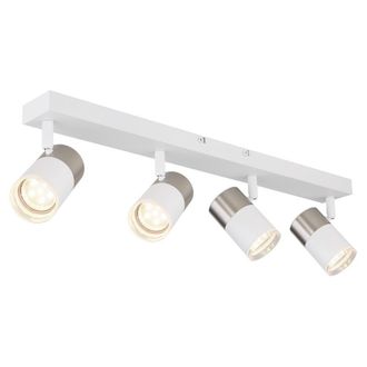 Netlighting Brisbon Ceiling Spotlight Bar White Matt 4x GU10