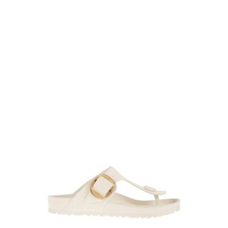 Birkenstock Schoenen, Dames, Wit, 39 EU, Gizeh Big Buckle Regular Fit