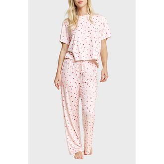 Honeydew Intimates All American Pajamas in Marzipan Hearts at Nordstrom, Size X-Small