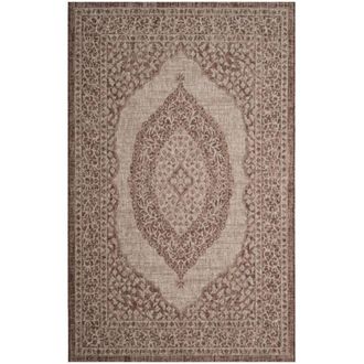 Safavieh Alfombra beige/marr&oacute;n 201 x 290 cm