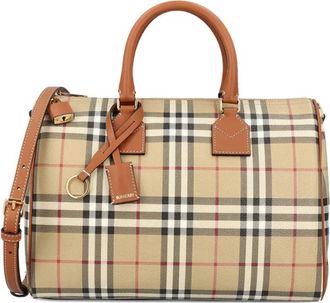 Burberry Check Bowling Bags