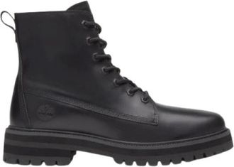 Timberland Schoenen > Laarzen - Heren - Veterlaarzen - Zwart - 42 EU - Schoenen
