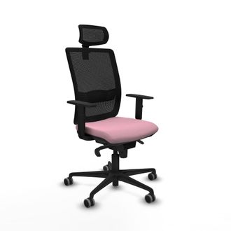 Piqueras y Crespo Silla De Oficina Piqueras Y Crespo Haches Negro Espuma Inyectada