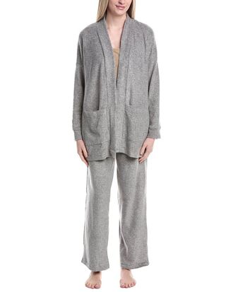 DKNY 2pc Robe & Pant Lounge Set