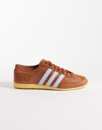adidas Originals Japan Decon sneakers effetto coccodrillo marrone toffee e blu