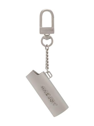 AMBUSH Portachiavi con porta accendino - Argento