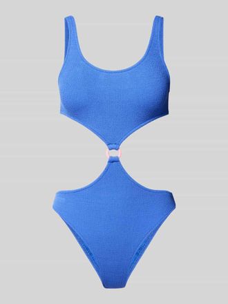 Banana Moon Banana Moon Badeanzug mit Strukturmuster Modell ROLLING SCRUNCHY in Royal, Gr&ouml;&szlig;e M