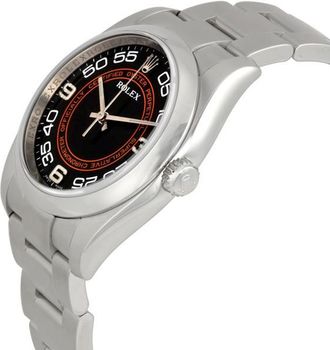 Rolex Pre-owned Pre-owned Rolex Oyster Perpetual 36 Automatic Chronometer Mens Watch 116000BKCOAO