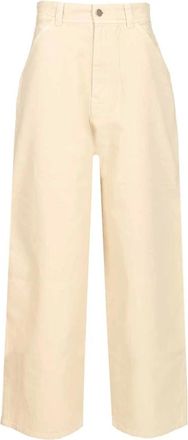 Christophe Lemaire Large Pants - - Trousers - Donna - Bianco - S