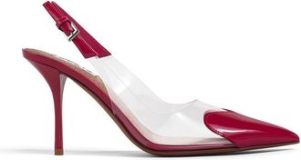 Alaia Le Caur Slingbacks In Patent Calfskin Shoes