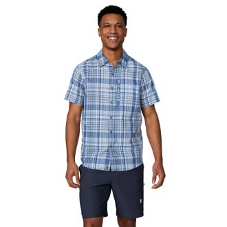 Free Country Mens Excursion Short Sleeve Poplin Shirt