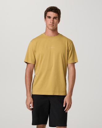 Vuori Clothing Lifestyle Graphic T-Shirt | Golden Brown | Medium