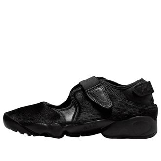 Nike (WMNS) Nike Air Rift Pony Hair Black Cool Grey IO4884-001