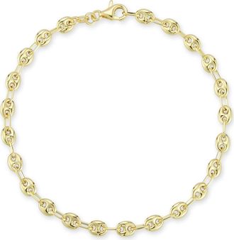 Chloe and Madison Mariner Link Chain Bracelet in Gold at Nordstrom Rack
