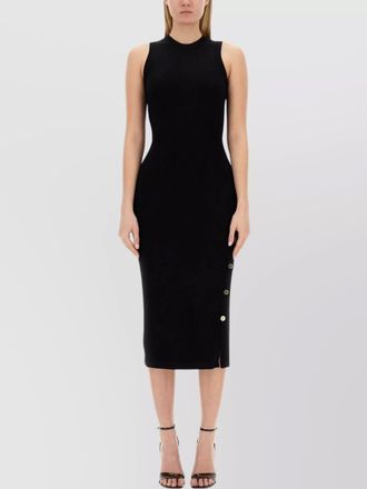 Moschino buttoned midi dress