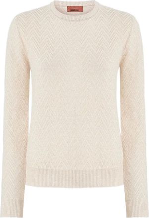 Missoni Maglione girocollo con motivo chevron - Toni neutri