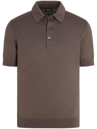Tシャツ・カットソー ERMENEGILDO ZEGNA Men T Shirts RUFC25A9 C10 272 Brown Zegna Beige Cotton T-Shirt - Brown - Men | RUFC25A9C10272