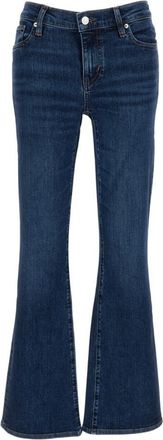 Frame Denim Dark Blue Flared Mid Rise Jeans
