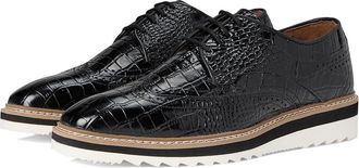 Stacy Adams Alario Wingtip Oxford Mens Shoes Black : 7.5 M, Leather