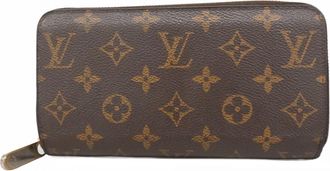 Louis Vuitton Brown Coquelicots Long Wallet (Bi-Fold) (Pre-Owned)