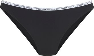 Copenhagen Bikini-Hose COPENHAGEN STUDIOS Cody, Damen, Gr. 34, N-Gr, schwarz, Recycling-Polyamid, unifarben, Badehosen Bikini-Hose, mit Markenbranding