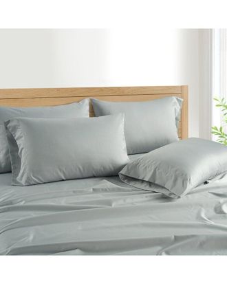 Kathy Ireland 1000 Thread Count Egyptian Cotton Rich Sheet Set - Silver