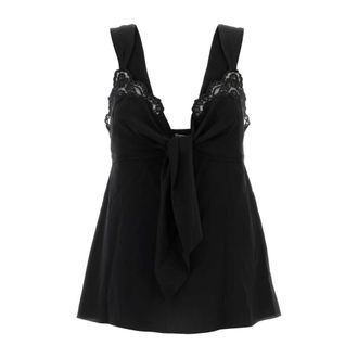 Chlo&eacute; Top - Dames - Tops - Zwart - Maat: M