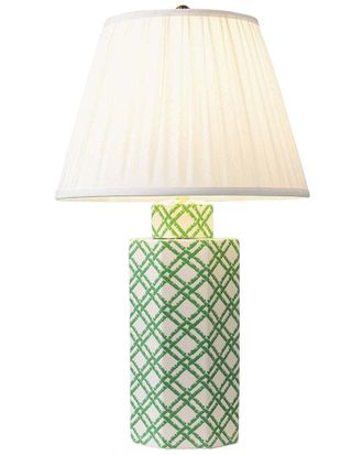 Port 68 Bamboo Trellis Hex Lamp