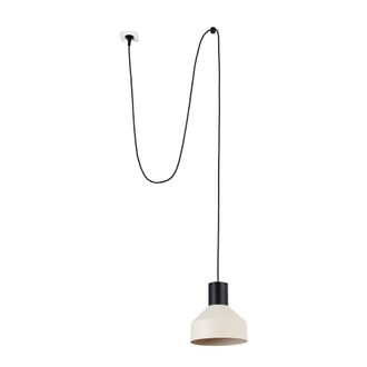 Faro Barcelona Kombo L&aacute;mpara Colgante Beige &Oslash;200 Con Clavija 68604-65