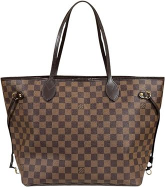 Louis Vuitton Brown Cerise Damier Canvas Pouch Tote Bag (Pre-Owned)